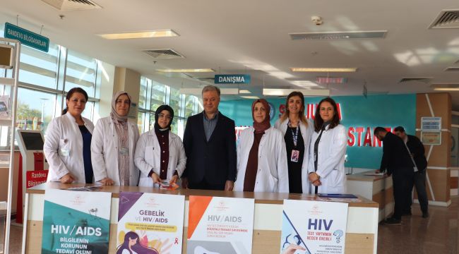 HRÜ Hastanesi HIV’e Dikkat Çekti