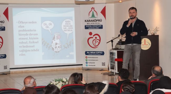 Karaköprü’de “Zararlı Alışkanlıklar ve Öfke Kontrolü” Konulu Seminer