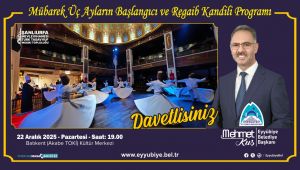 Maneviyatın Başkenti’nde Üç Aylar Karşılanıyor