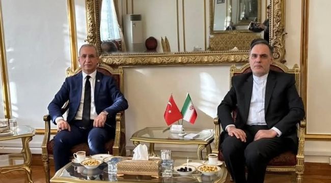 Milletvekili Dusak’tan İran Büyükelçiliğine Ziyaret