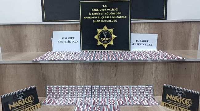 Şanlıurfa’da Narkotik Operasyonu: 2 Şüpheli Gözaltına Alındı