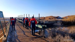 SULAMA KANALINDA KAYBOLAN VATANDAŞI ARAMA ÇALIŞMALARI SÜRÜYOR