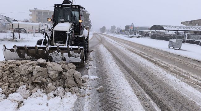 Suruç Belediyesi’nden Karla Mücadele Açıklaması