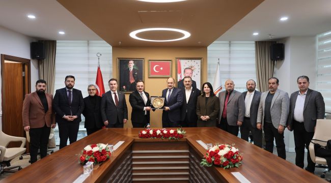 Başkan Gülpınar, Timbir Heyetini Ağırladı