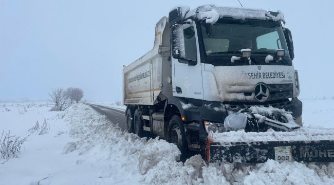Büyükşehir Belediyesi Ulaşımı Aksatmadı