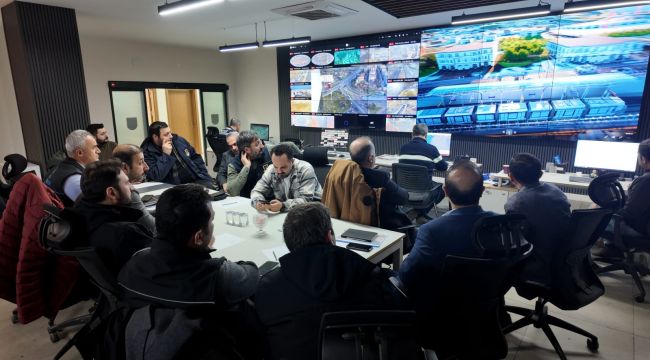 Büyükşehir’de sel ve su baskınlarına karşı koordinasyon toplantısı