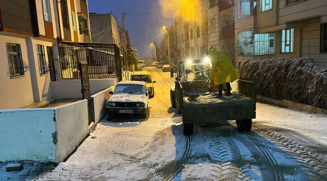 Haliliye Belediyesi Ekipleri Tam Kadro Sahada