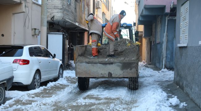 Haliliye’de Kar Mesaisi: Ekipler 7/24 Sahada