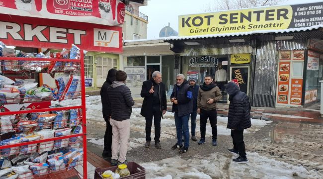 Hilvan’da Karla Mücadele: Eşbaşkan Paydaş Sahada, Yollar Açık