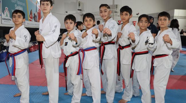 Karaköprü’de Taekwondo Turnuvası