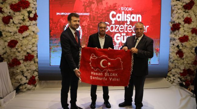 Şanlıurfa’da 10 Ocak Çalışan Gazeteciler Günü Coşkuyla Kutlandı