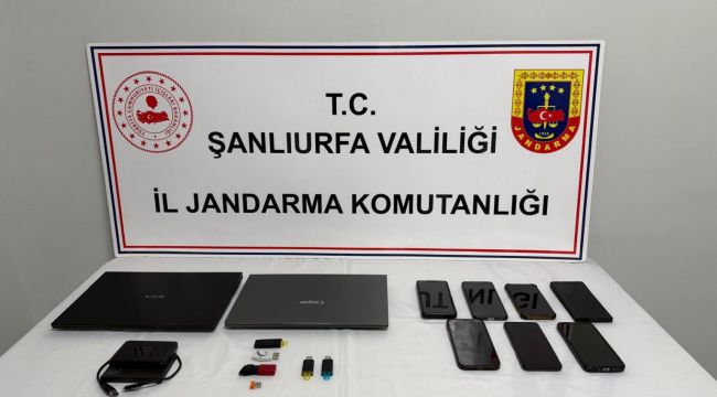 Şanlıurfa’da Siber Dolandırıcılara Eş Zamanlı Operasyon: 3 Tutuklama