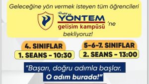 Şanlıurfa Pratik Yöntem Gelişim Kampüsü’nde Bursluluk Sınavı Başvuruları Sürüyor