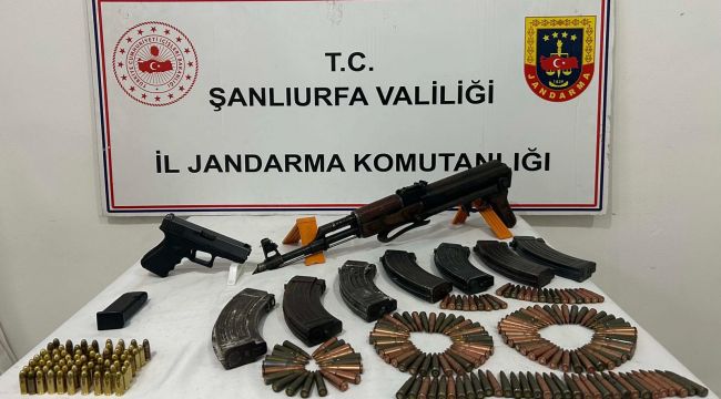 Siverek’te Jandarmadan Silah Operasyonu: Çok Sayıda Mühimmat Ele Geçirildi