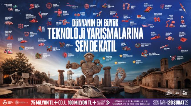 TEKNOFEST 2026’da Teknoloji Yarışmaları İçin Başvuru Süreci Başladı