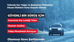 Vali Hasan Şıldak’tan Kar Yağışı Uyarısı