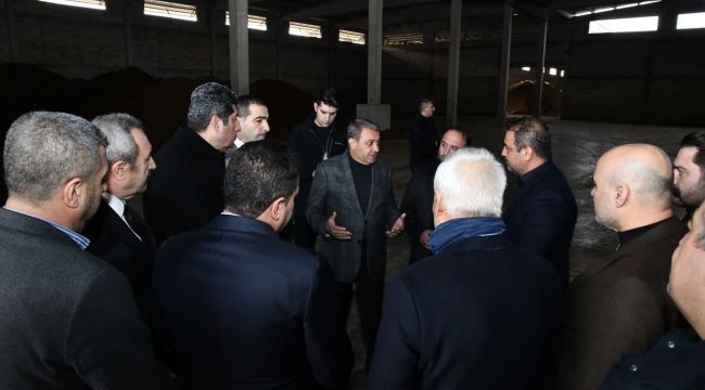 Vali Şıldak Organize Sanayi Bölgesinde