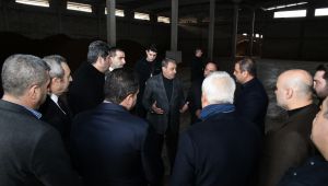 Vali Şıldak Organize Sanayi Bölgesinde