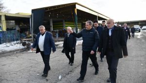 Vali Şıldak’tan Esnafa Geçmiş Olsun Ziyareti