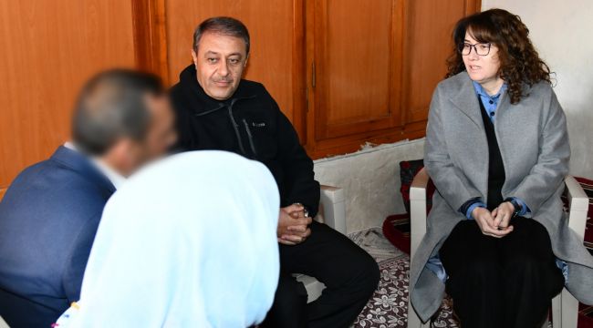 Vali Şıldak Umuda Kapı Açanları Evlerinde Ziyaret Etti