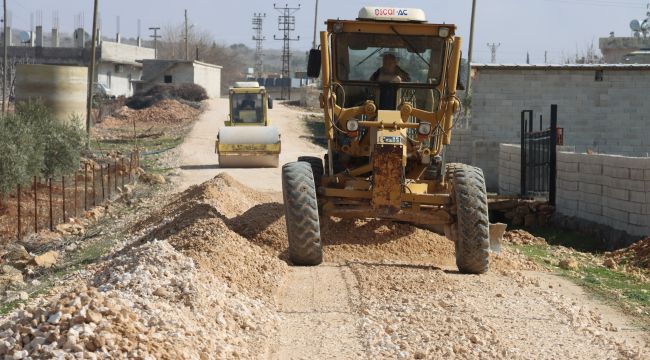 Büyükşehir, Kırsalda Yol Seferberliğini Sürdürüyor