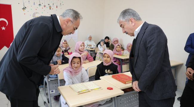 Eyyübiye’de Kur’an Okumaya Başlayan Çocuklar Büyük Sevinç Yaşadı