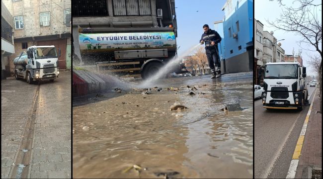 Eyyübiye’de öncelik: Temizlik