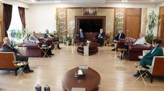 GAP Bölge Kalkınma İdaresi Başkanı Dr. Hasan Maral’dan Şanlıurfa Ticaret Borsası’na Ziyaret