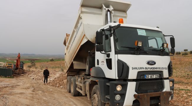 Haliliye’de 4 Kilometrelik Yol Daha Güvenli Hale Getiriliyor