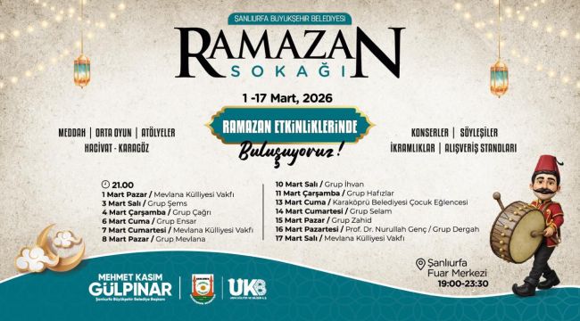 Ramazan Sokağı 1 Mart’ta Kapılarını Açıyor