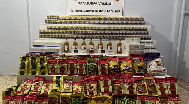 Şanlıurfa'da Kaçakçılara Darbe: Çok Sayıda Malzeme Ele Geçirildi