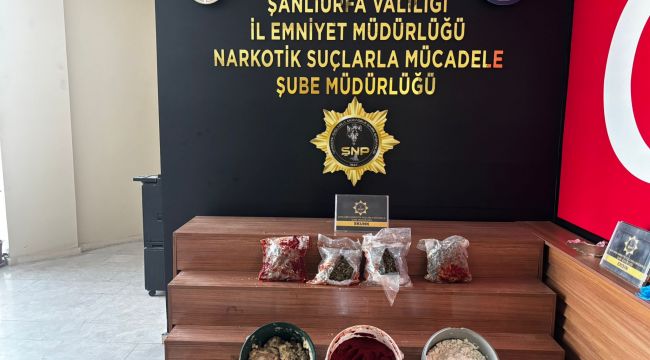 Şanlıurfa’da Narkotik Operasyonu: 2 Kilo 400 Gram Skunk Ele Geçirildi