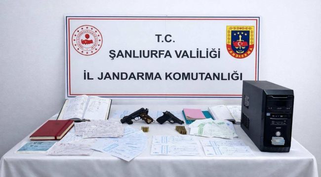 Şanlıurfa’da Tefecilik Operasyonu: 3 Şüpheli Yakalandı