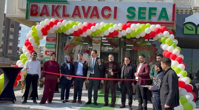 Şanlıurfa’da Yeni Bir Lezzet Durağı: Baklavacı Sefa Açıldı