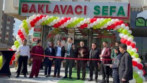 Şanlıurfa’da Yeni Bir Lezzet Durağı: Baklavacı Sefa Açıldı