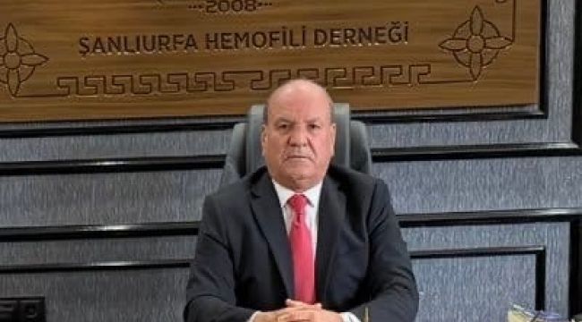 Şanlıurfa Hemofili Derneği’nden Sağlık Bakanlığı’na Çağrı: “Yerli Plazma Projesi Neden Durduruldu?”