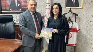 Akçakale’de Bağdagül öğretmenden anlamlı eser