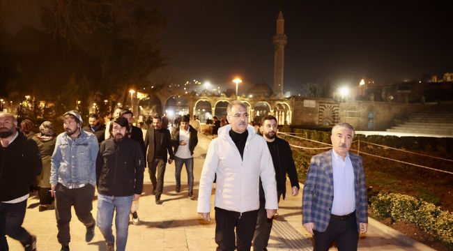 Balıklıgöl Aydınlatması Tamamlanıyor