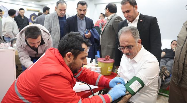 Başkan Kuş’tan Kan Bağışına Davet