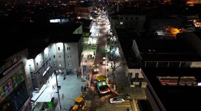 Divanyolu’nda İkinci Etap Asfalt Çalışmaları Tamamlandı