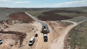 Halfeti–Bozova Grup Yolundaki Asfalt Çalışmalarında Sona Gelindi