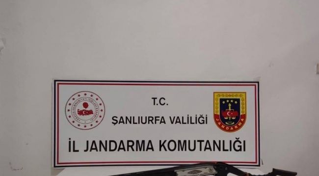 Şanlıurfa’da Ruhsatsız Silah Operasyonu: 3 Şüpheli Hakkında İşlem Başlatıldı