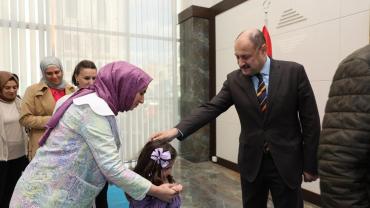 Başkan Gülpınar, Belediye Personeliyle Bayramlaştı