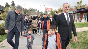 Eyyübiye’de Çocukların Tarifsiz Mutluluğu