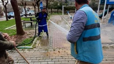 Eyyübiye'de Tüm Ekipler Sahada