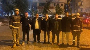 Karaköprü Muhtarlarından Dicle Elektrik Çalışanlarına Anlamlı Ziyaret