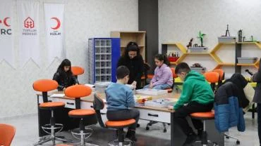 Karaköprü’nün Minik Mucitleri Teknofest’e Hazırlanıyor