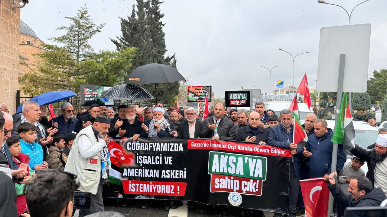 Şanlıurfa’da STK’lardan İsrail ve ABD’ye Tepki: “Bölgemizde Askeri Varlık İstemiyoruz”