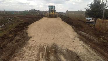 Şanlıurfa’da yağış sonrası yol çalışmaları aralıksız sürüyor