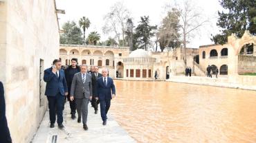 Vali Şıldak Balıklıgöl’de İncelemelerde Bulundu